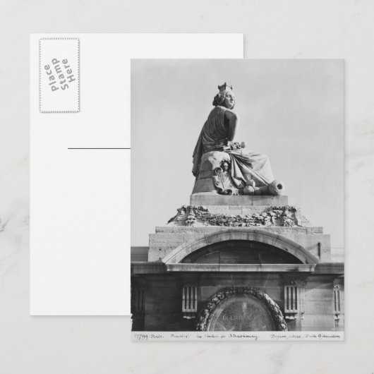 Stad Straatsburg Briefkaart (Voorkant / Achterkant)