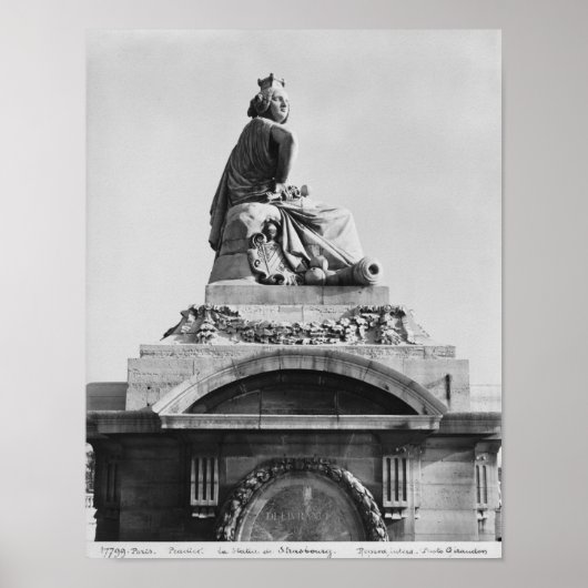 Stad Straatsburg Poster (Voorkant)