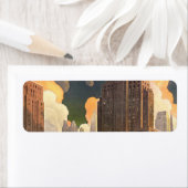  stad, T1 duplextrein op het spoor Etiket (Insitu)