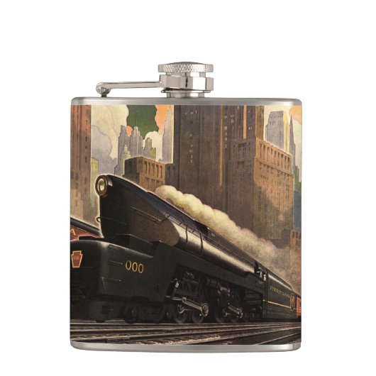  stad, T1 duplextrein op het spoor Heupfles (Voorkant)