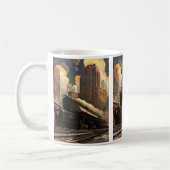 stad, T1 duplextrein op het spoor Koffiemok (Links)