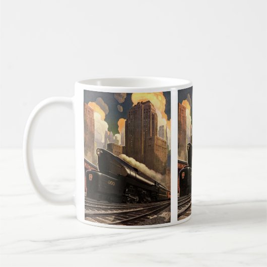  stad, T1 duplextrein op het spoor Koffiemok (Links)