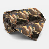 stad, T1 duplextrein op het spoor Stropdas (Opgerold)