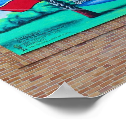 Stad Tampa, Florida Poster (Hoek)