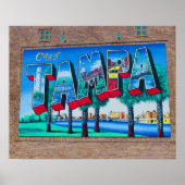 Stad Tampa, Florida Poster (Voorkant)