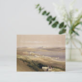 Stad Tiberias op het Zee van Galilea Briefkaart (Staand voorkant)