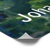 Stad Trees van Johannesburg Poster (Hoek)