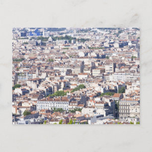 Stad Uitzicht in Marseille Briefkaart