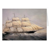 Stad van Adelaide Clipper schip 1800s (Voorkant Horizontaal)