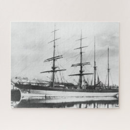 Stad van Adelaide Clipper schip 1800s Legpuzzel