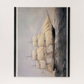 Stad van Adelaide Clipper schip 1800s Legpuzzel (Verticaal)