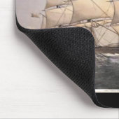 Stad van Adelaide Clipper schip 1800s Muismat (Hoek)