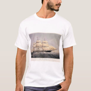 Stad van Adelaide Clipper schip 1800s T-shirt