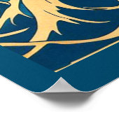 Stad van Atlantis 3 - Woodblock Style Poster (Hoek)