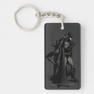 Stad   van Batman Arkham Batman en Catwoman Sleutelhanger