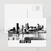 Stad van Bmore NBA Briefkaart (Voorkant / Achterkant)