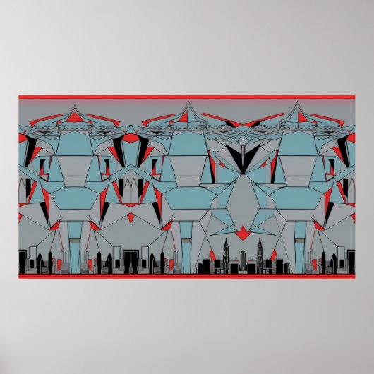 Stad van de Dromende Goden Poster (Voorkant)