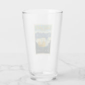 Stad van de heiligen | Salt Lake City, Utah Glas (Achterkant)