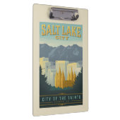 Stad van de heiligen | Salt Lake City, Utah Klembord (Rechts)