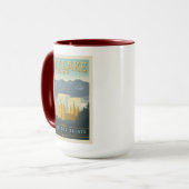 Stad van de heiligen | Salt Lake City, Utah Mok (Voorkant links)