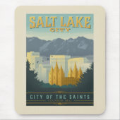 Stad van de heiligen | Salt Lake City, Utah Muismat (Voorkant)