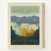 Stad van de heiligen | Salt Lake City, Utah Notitieboek (Achterkant)