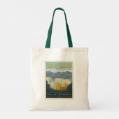 Stad van de heiligen | Salt Lake City, Utah Tote Bag (Achterkant)