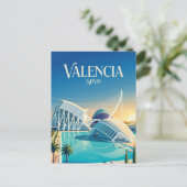 Stad van de Kunsten en Wetenschappen Spanje Briefkaart (Staand voorkant)
