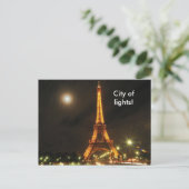 Stad van de lichten, Stad van de lichten! Briefkaart (Staand voorkant)