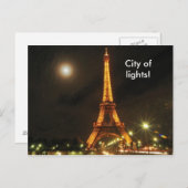 Stad van de lichten, Stad van de lichten! Briefkaart (Voorkant / Achterkant)