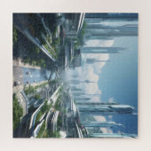 Stad van de Toekomst Legpuzzel (Horizontaal)