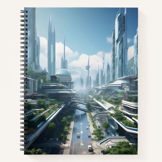 Stad van de toekomst notitieboek (Voorkant)