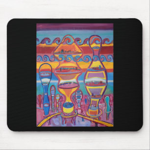 Stad Van De Toekomst Sticker Muismat