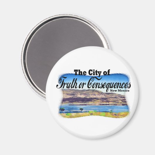 Stad van de Waarheid of Gevolgen Magneet (Voorkant / Achterkant)