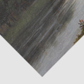 Stad van Dresden bij zonsondergang (Duits Landscha Tissuepapier (Detail)