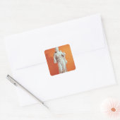Stad van Hecate Vierkante Sticker (Envelop)