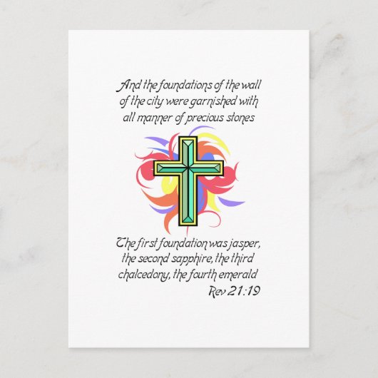 STAD VAN HET HOOFD BRIEFKAART (Voorkant)