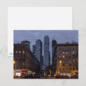 Stad van Kapitalen Briefkaart (Voorkant / Achterkant)