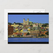 Stad van kleuren briefkaart (Voorkant / Achterkant)