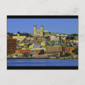 Stad van kleuren briefkaart (Voorkant)