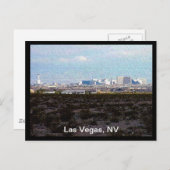 Stad van Las Vegas Briefkaart