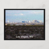Stad van Las Vegas Briefkaart (Voorkant)