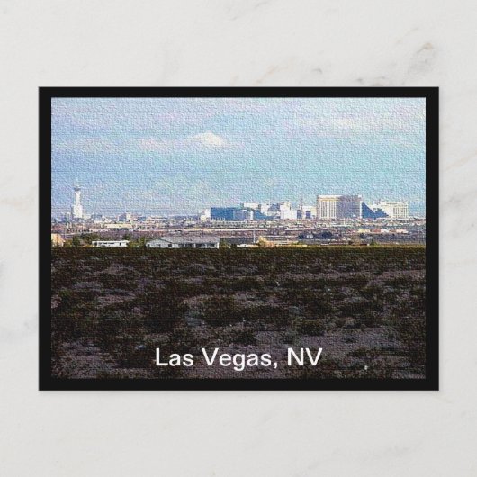 Stad van Las Vegas Briefkaart