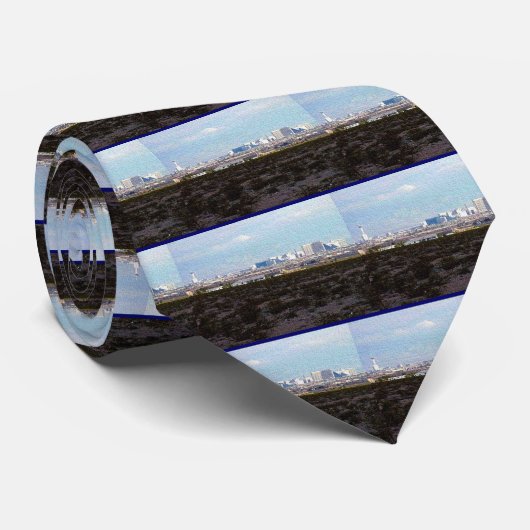 Stad van Las Vegas Stropdas (Opgerold)