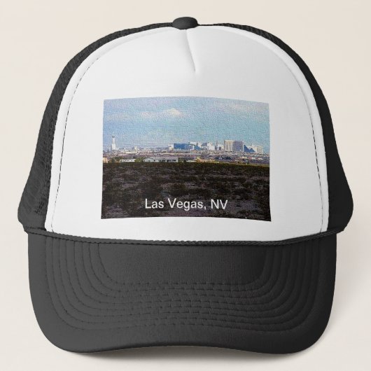 Stad van Las Vegas Trucker Pet (Voorkant)