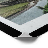 Stad van Lezing PA Pennsylvania Bridge Print (Hoek)