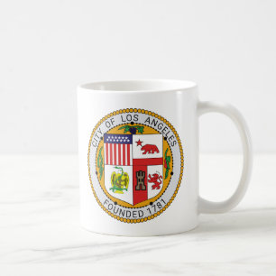 Stad van Los Angeles 1781,  Californië Erfgoed Koffiemok