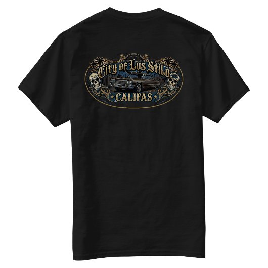 Stad van Los Stilo Califas Back hit T-shirt