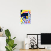 Stad van meteoren. poster (Thuiskantoor)