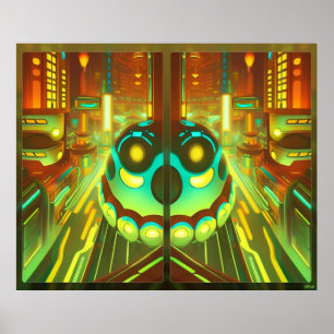 Stad van Monstrocity Poster